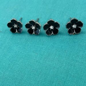 Flower earrings
